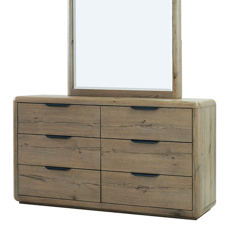 Solenne Arc Dresser - Knotty Grained Oak