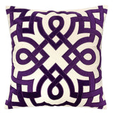 Jorja Accent Pillow - Beige/Purple