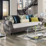 Mariella Sofa - Gray/Beige/Teal/Olive