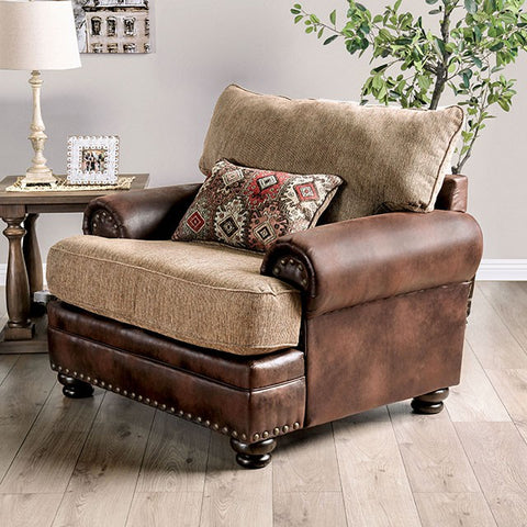 Fletcher Chair - Brown/Tan