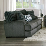 Loughlin Loveseat - Gun Metal
