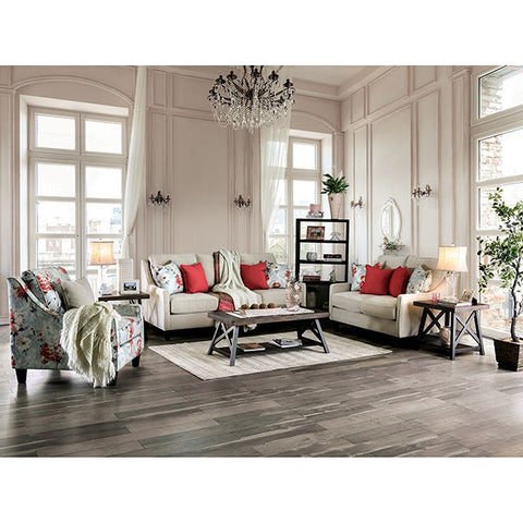 Loveseat Nadene - marfil