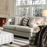 Christine Love Seat - Light Gray