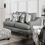 Verne Love Seat - Bluish Gray