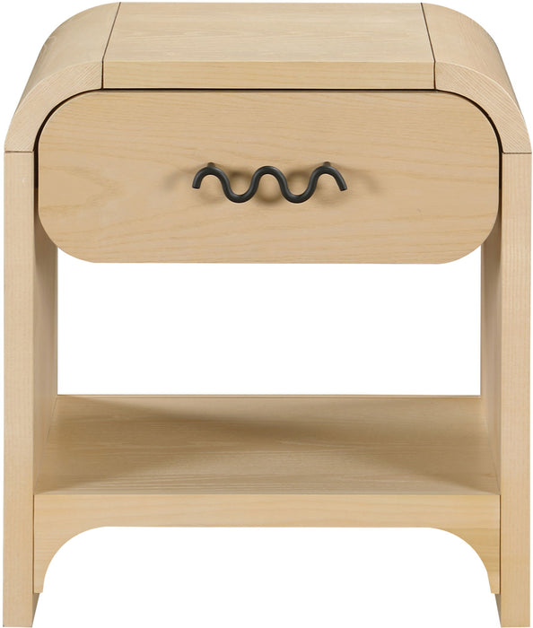 Hayes 22" Ash Veneer Nightstand / Side Table