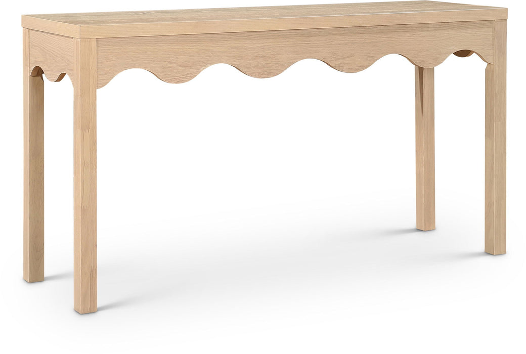 Fiora Oak Veneer Console Table