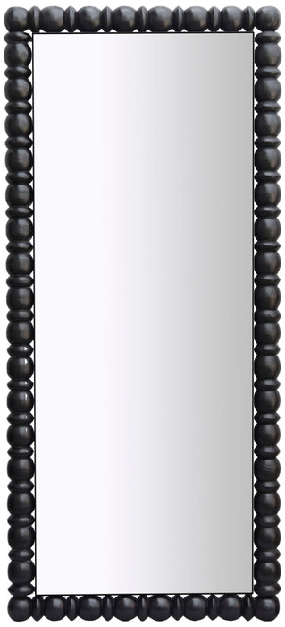 Aubrey 26" W X 36" H Acacia Wood Frame Mirror