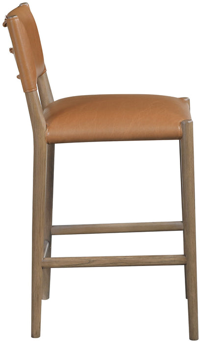 Andie Vegan Leather Upholstered Counter Stool