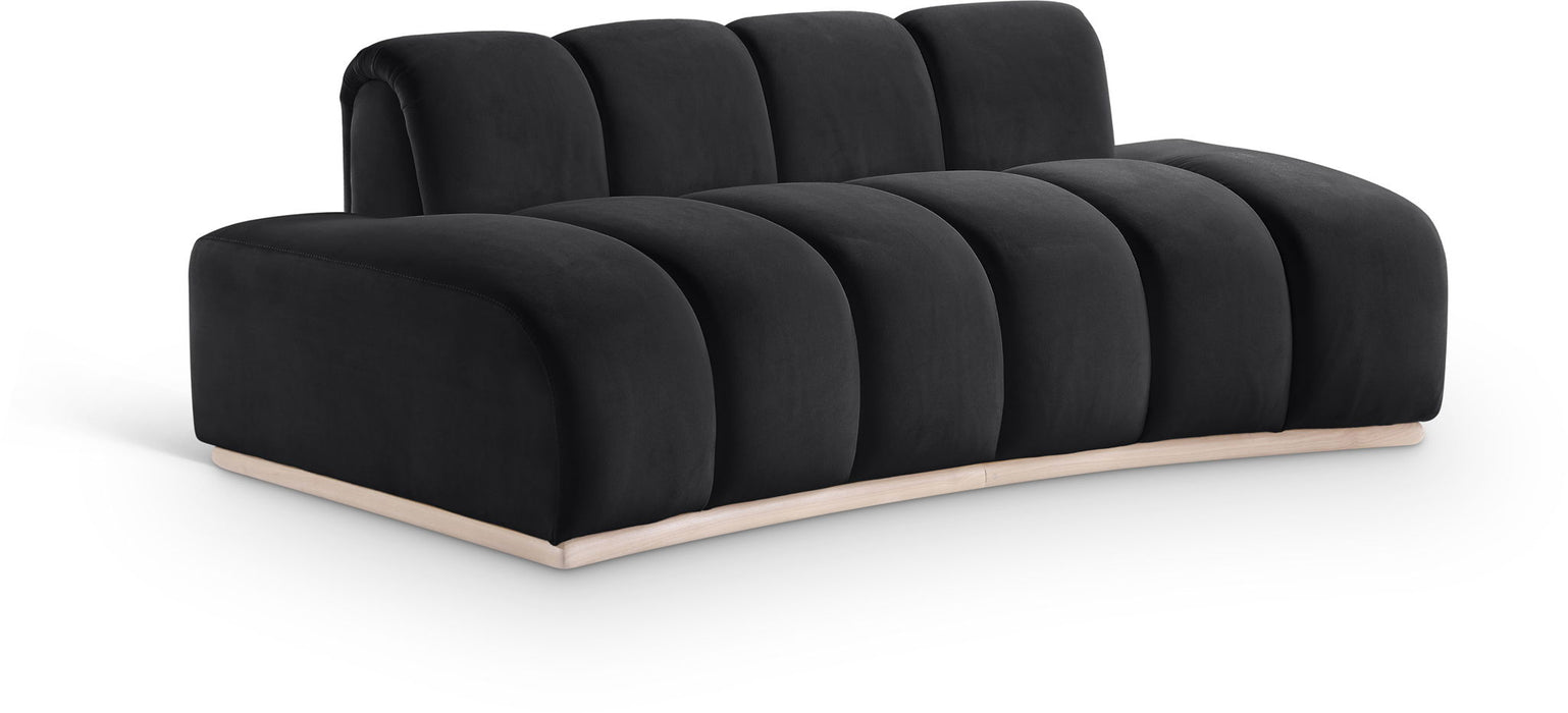 Jace 78.5" Velvet Upholstered Loveseat