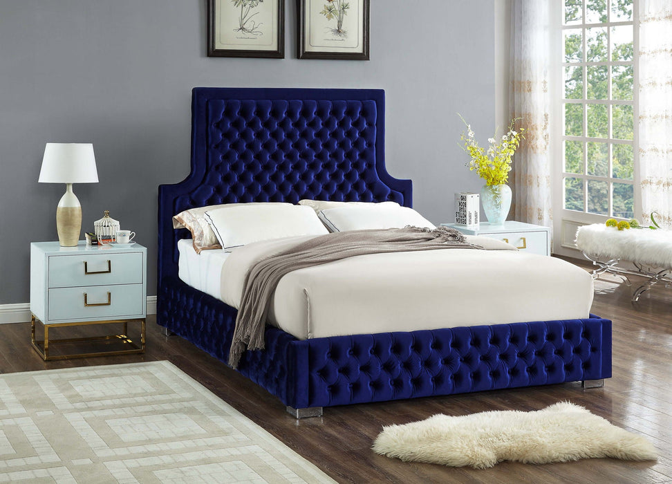 Sedona Velvet Upholstered Bed