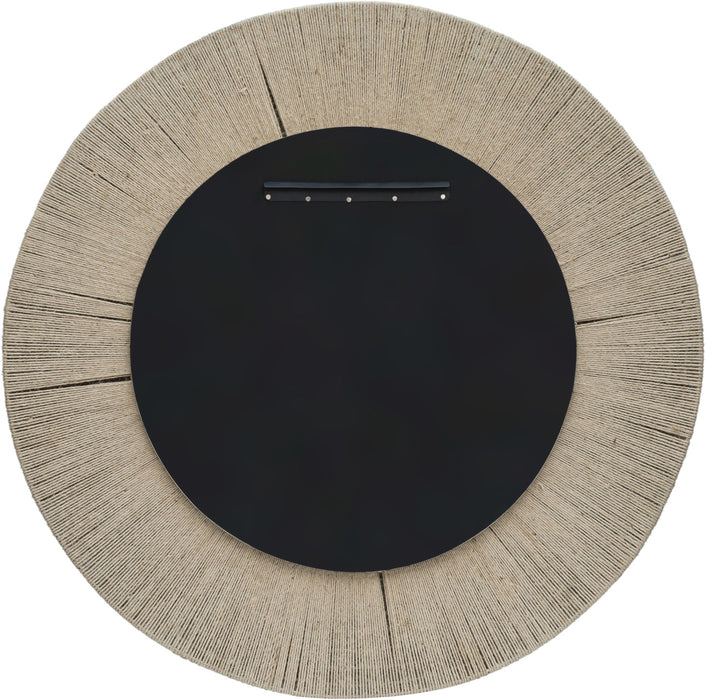 Meadow 36" W X 36" H 36" Jute Rope Frame Mirror