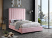 Via Velvet Upholstered Bed