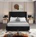 Aiden Velvet Upholstered Bed