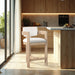 Sacha Velvet Upholstered Counter Stool