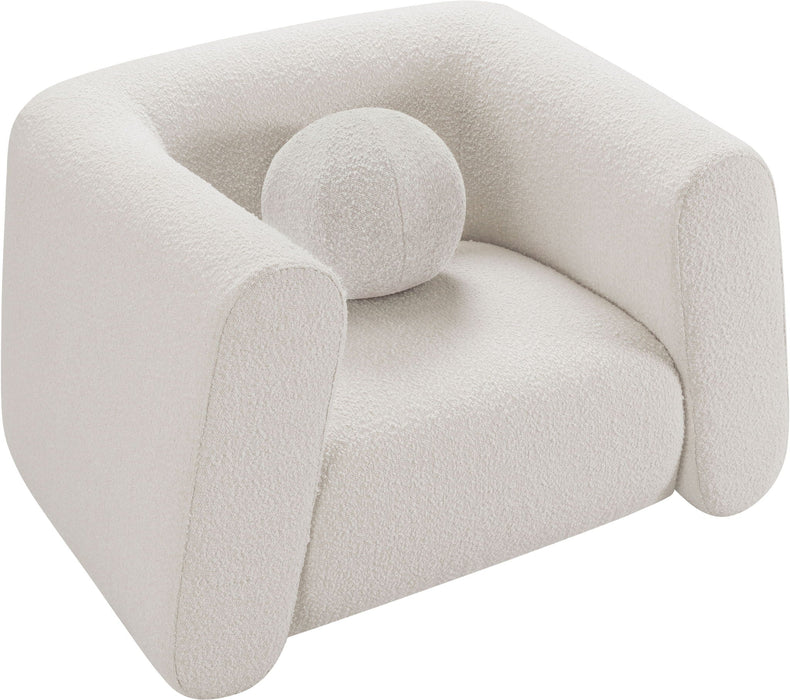 Abbington Boucle Fabric Upholstered Chair