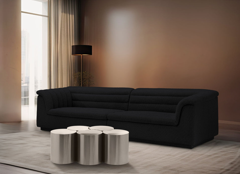 Dimple Iron Nesting 5pc. Modular Coffee Table