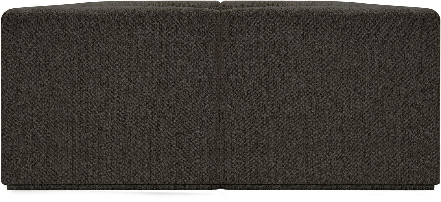 Ollie 68" Boucle Fabric Upholstered 2pc. Modular Loveseat