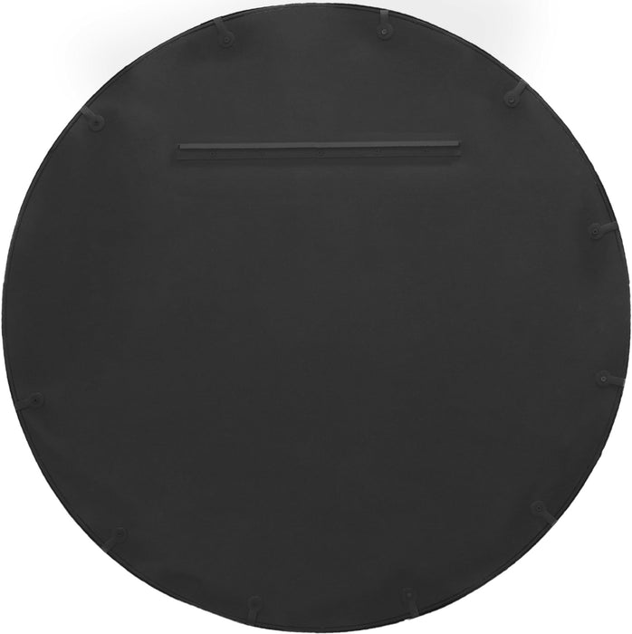 Sphere 36" W X 36" H Iron Frame Mirror