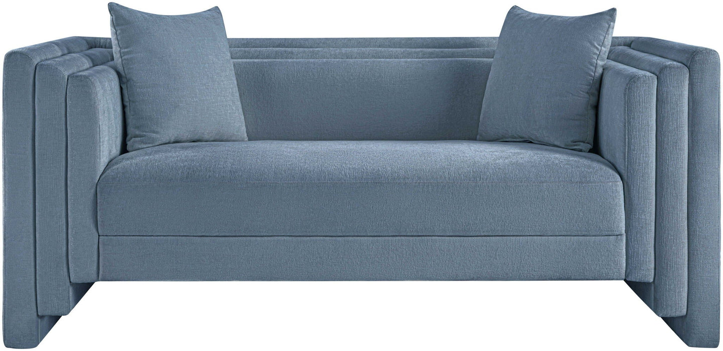 Everett 67" Chenille Fabric Upholstered Loveseat