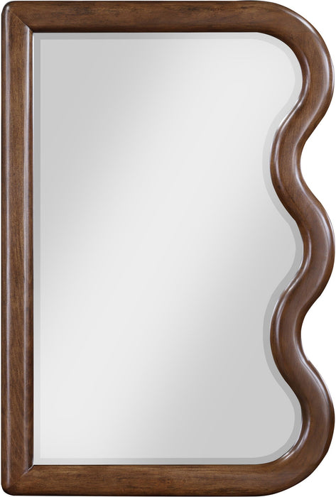 Winnie 24" W X 36" H Poplar Wood Frame Mirror