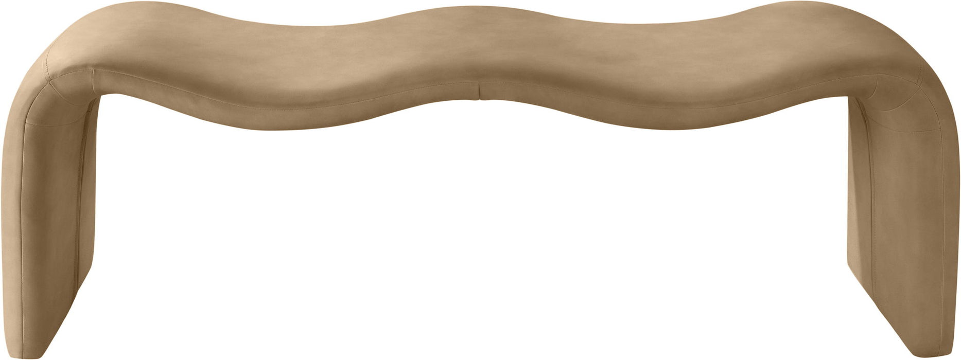 Willow Vegan Leather Upholstered Bench