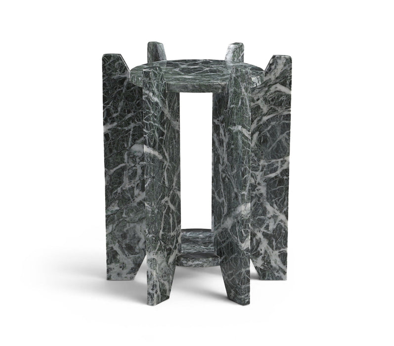 Soriano Genuine Marble End Table