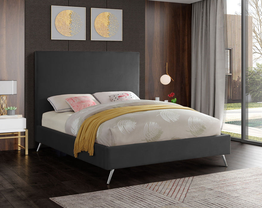 Jasmine Velvet Upholstered Bed