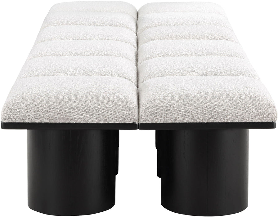 Pavilion Boucle Fabric Upholstered 12pc. Modular Bench