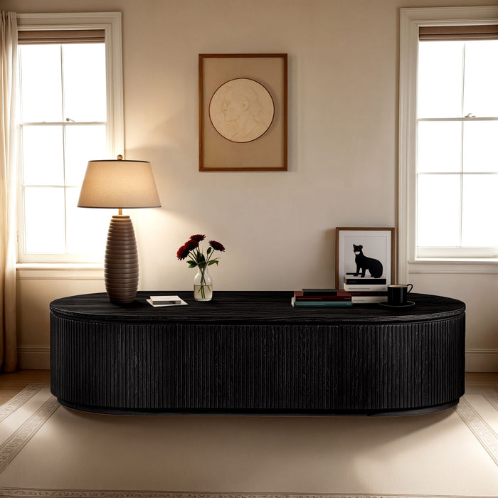 Moana Solid Wood Storage Coffee Table