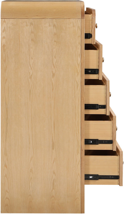 Siena Ash Wood And Natural Cane Chest