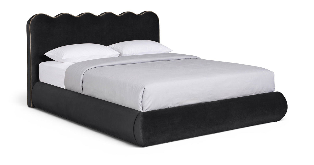Cama tapizada de terciopelo Tempo