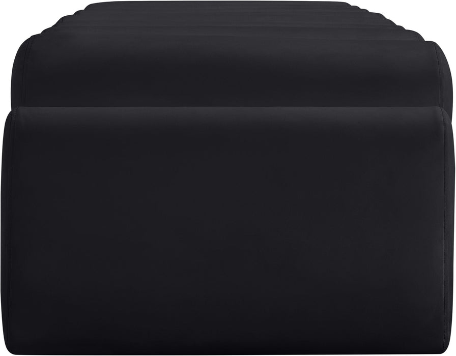 Rumble Vegan Leather Upholstered Bench