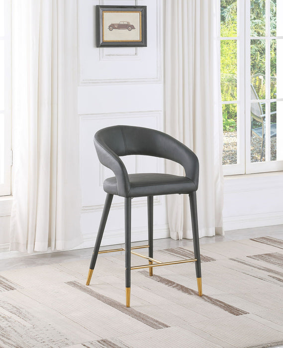Destiny Velvet Upholstered Stool