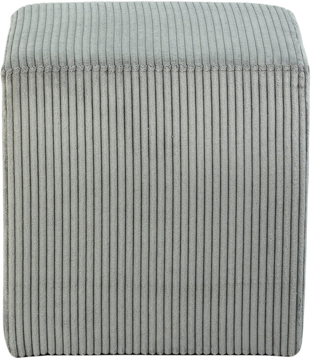 Roy Microsuede Fabric Upholstered Stool