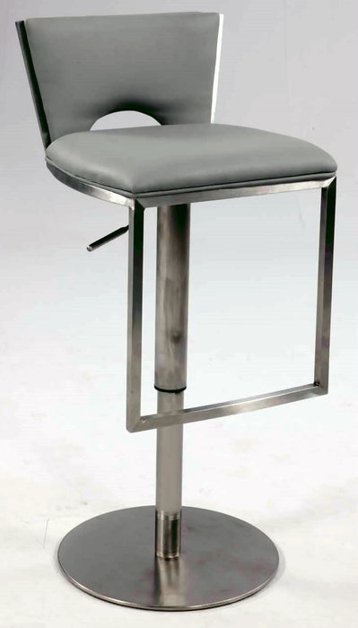 Low Back Upholstered Pneumatic-Adjustable Stool 0516-AS