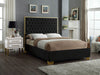 Lana Velvet Upholstered Bed