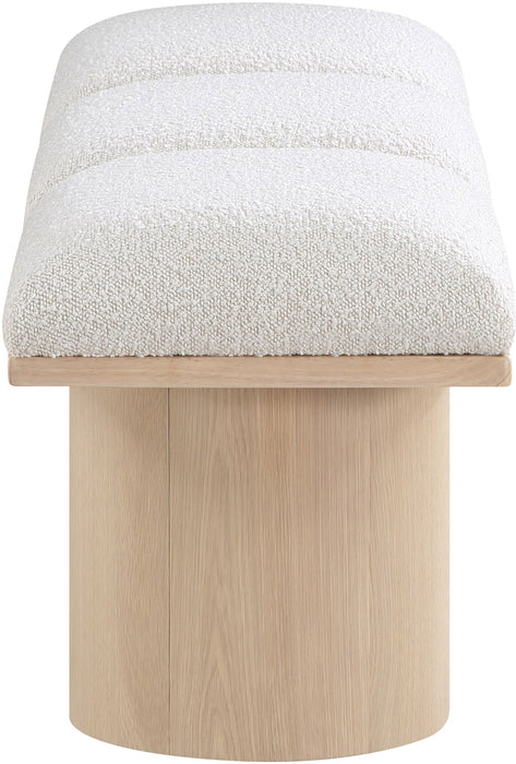 Pavilion Boucle Fabric Upholstered 3pc. Modular Bench