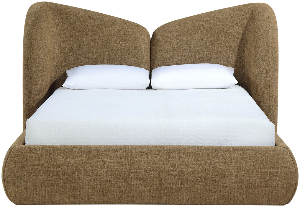 Elowen Chenille Fabric Upholstered Bed