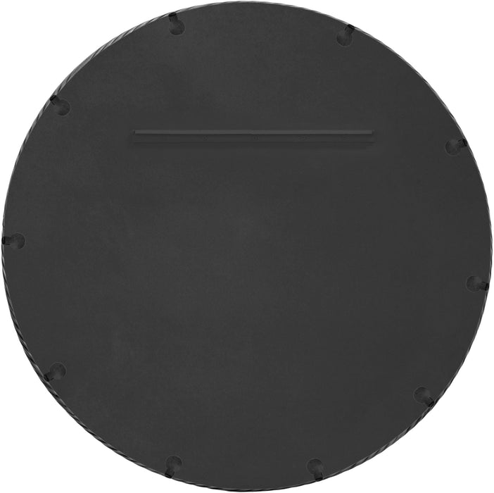 Avara 36" W X 36" H Iron Frame Mirror