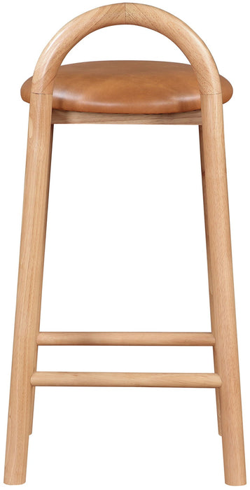 Calvin Vegan Leather Upholstered Counter Stool