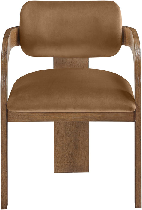 Cedra Velvet Performance Fabric Upholstered Dining Chair