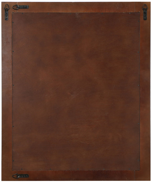 Monad 30" W X 36" H Birch Veneer Frame Mirror