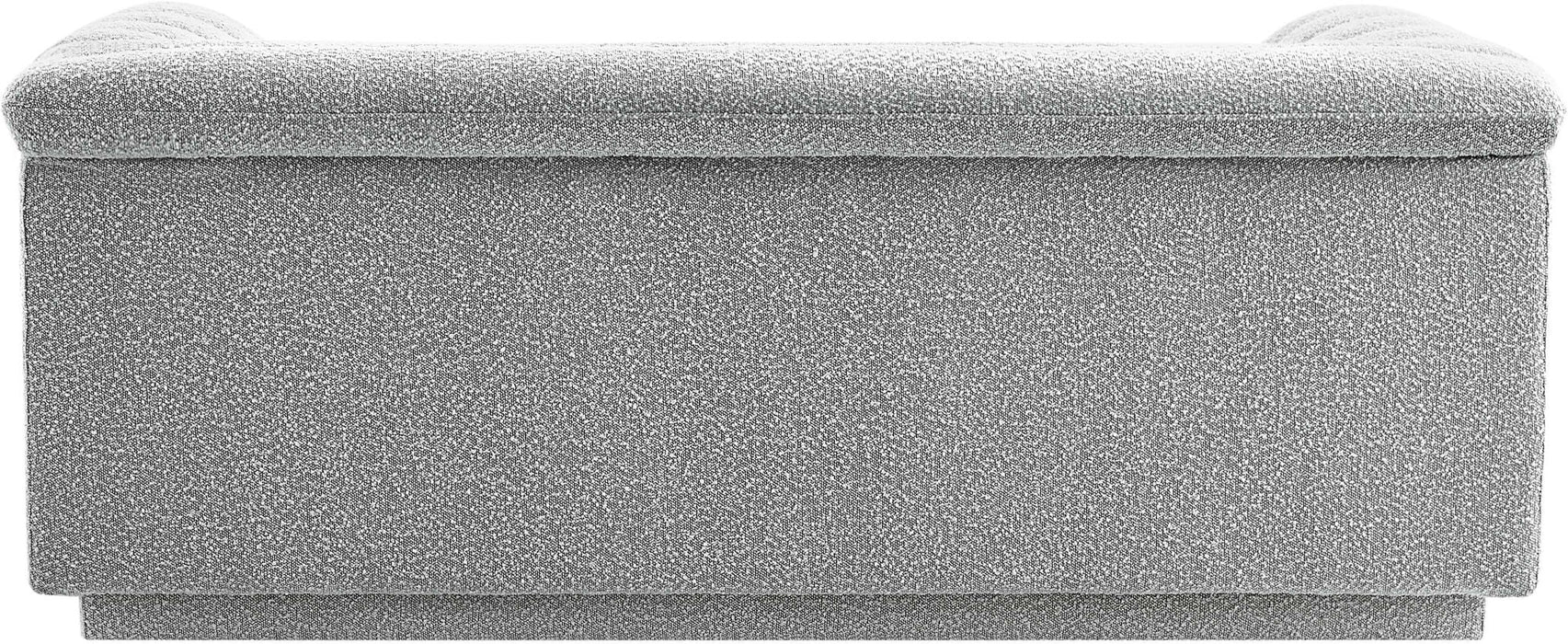 Cascade 72" Boucle Fabric Upholstered Loveseat