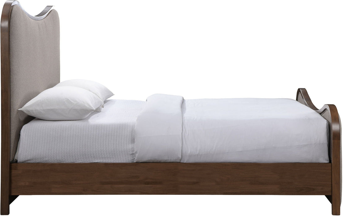 Arvada Vegan Leather Upholstered Bed