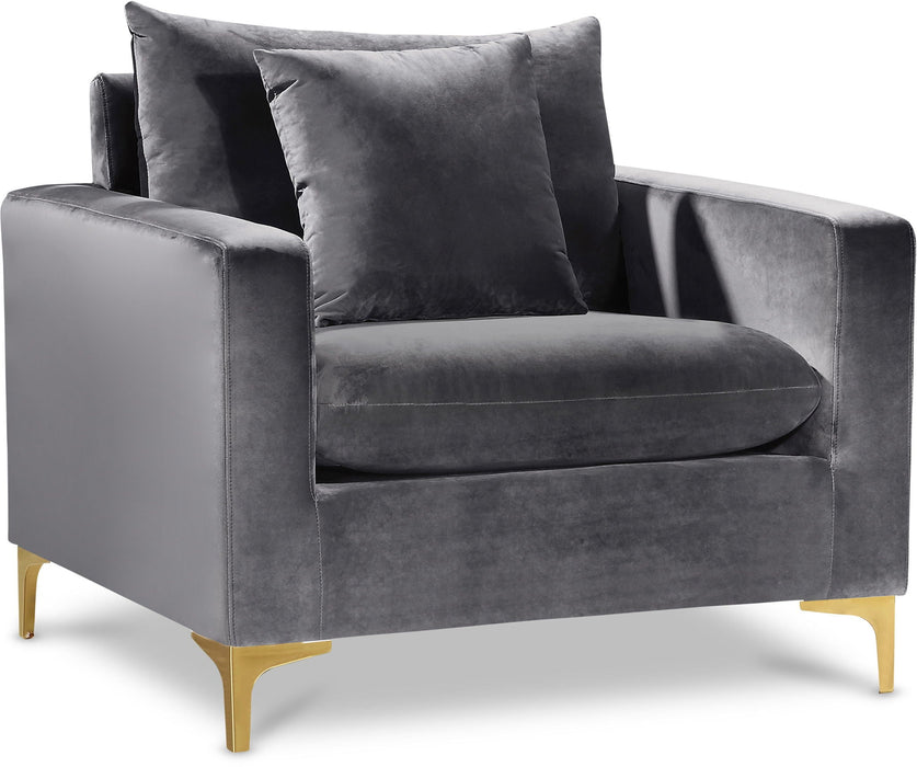 Naomi Velvet Upholstered Chair