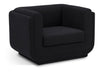 Kimora Linen Textured Fabric Upholstered Chair
