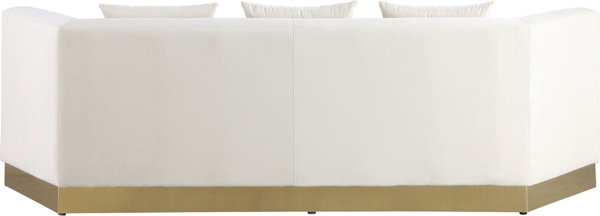 Marquis 93" Velvet Upholstered Sofa