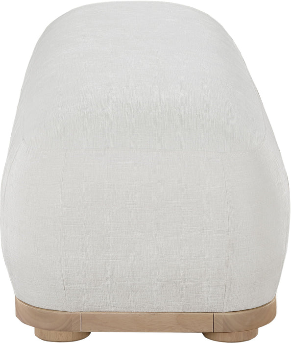 Calum Chenille Fabric Upholstered Bench
