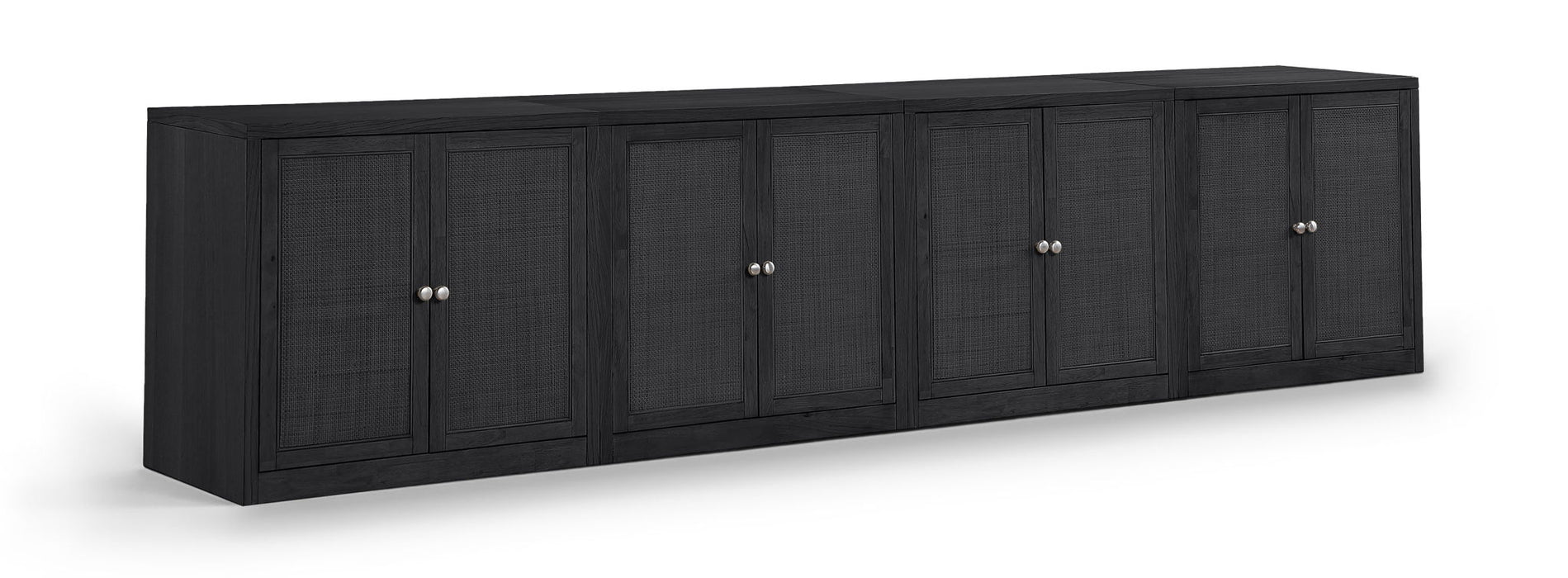 Vero Cane, Solid Wood And Oak Veneer 4pc. Sideboard/Buffet