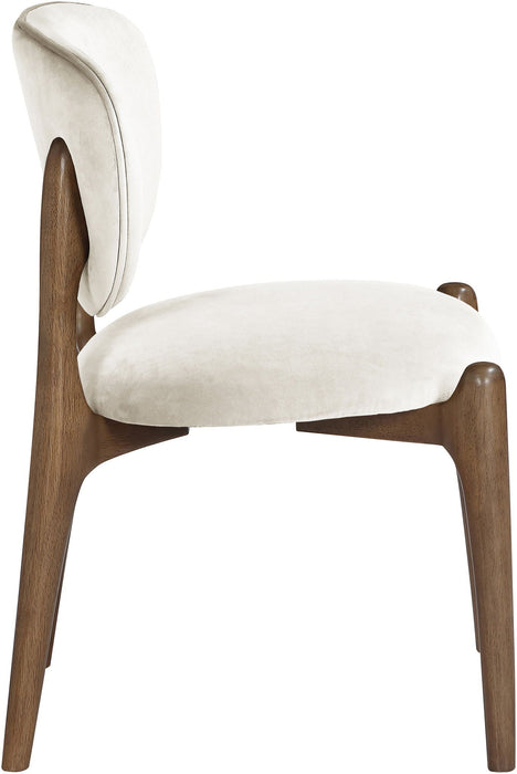 Velora Velvet Performance Fabric Upholstered Dining Chair